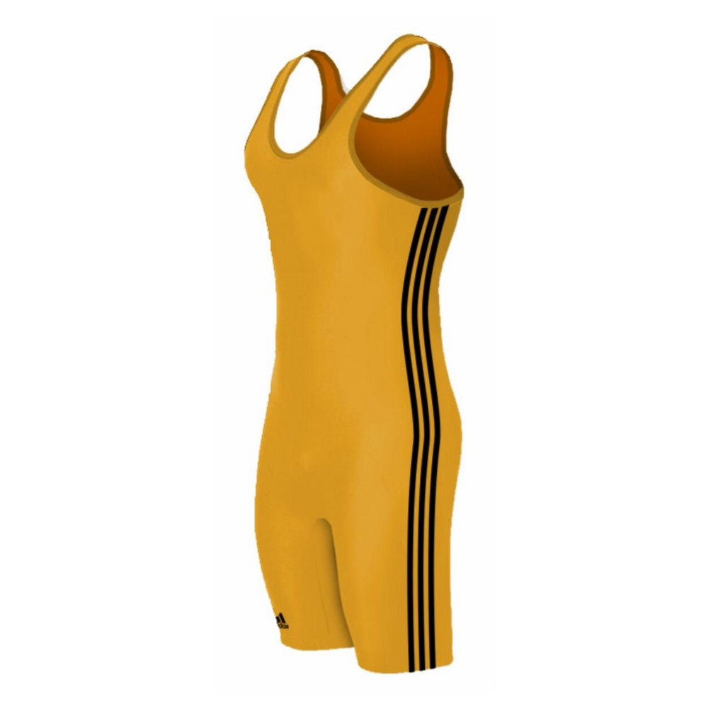 Adidas 3 Stripe Gold-Black Singlet