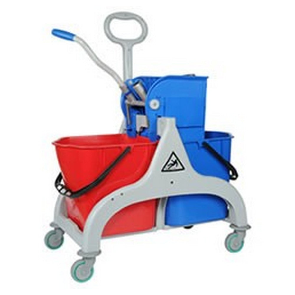 Clean Zone Buckets-Trolley & 2 Buckets - Suplay.com