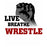 Live Wrestle White Tee - Suplay.com