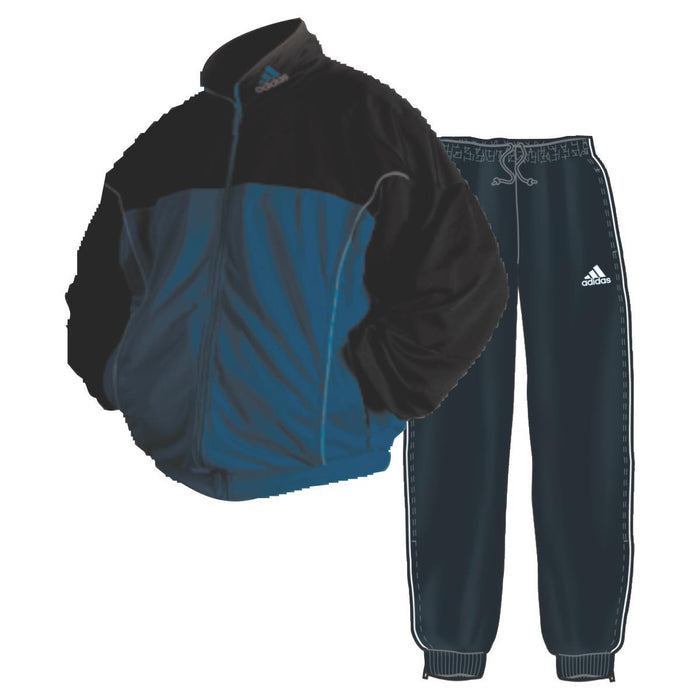 YOUTH DION Warmup Navy Jkt/Blk Pants 2XS