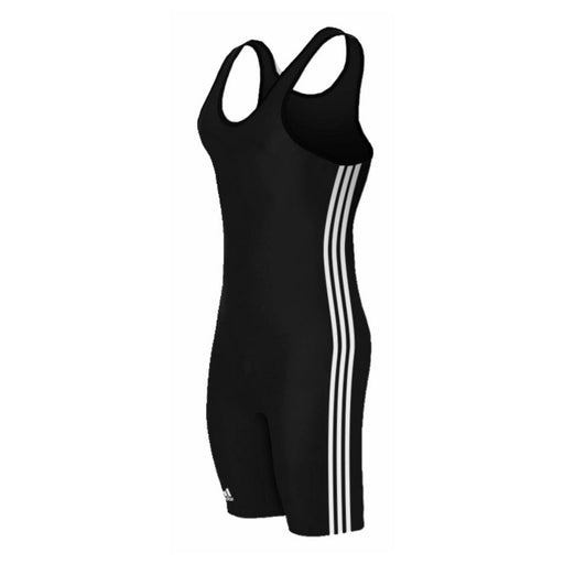 Adidas 3 Stripe Black-White Singlet - Suplay.com