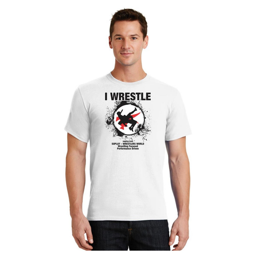 I Wrestling White Tee - Suplay.com