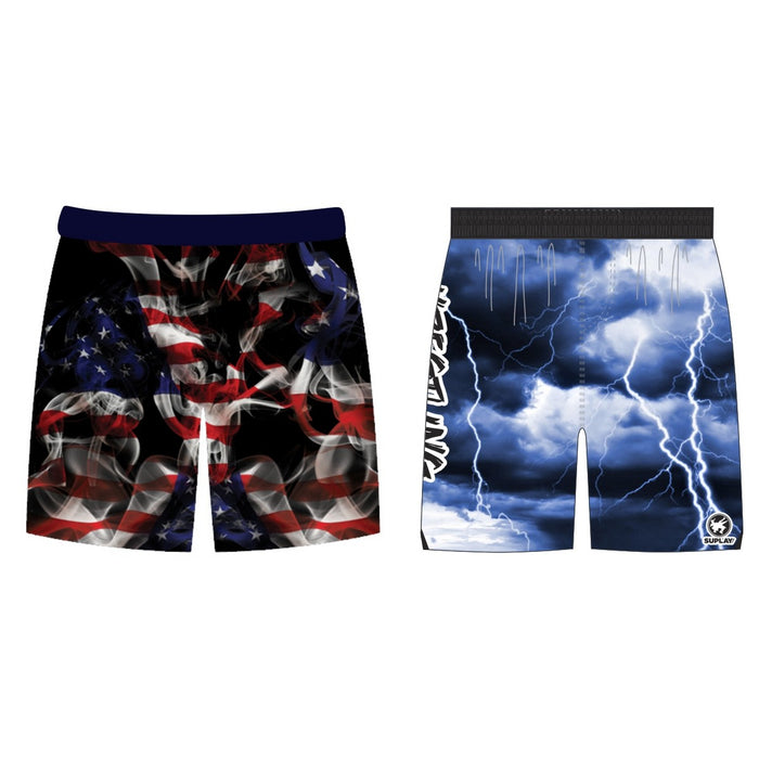 Sublimated Competition Wrestling Shorts - Suplay.com