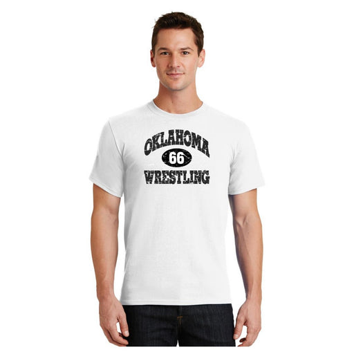 Oklahoma White Tee