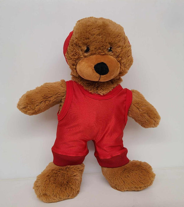 Takedown Ted Bear With Singlet-Headgear