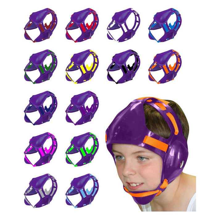 Morgan Purple Youth Headgear