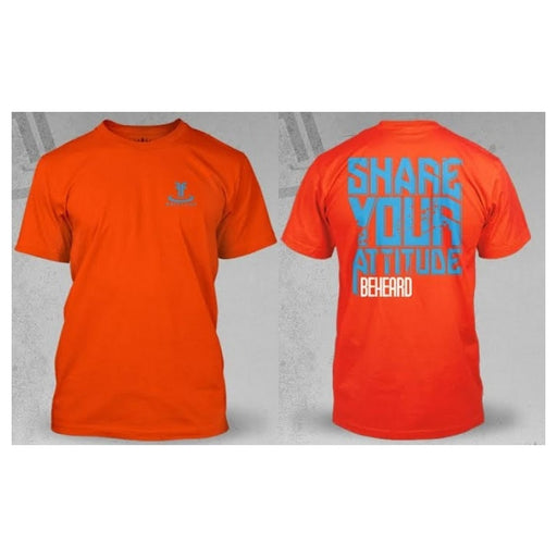 Flips Attitude Tee Neon Orange - Suplay.com