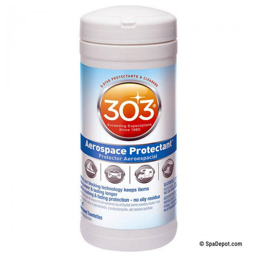 303 Protectant Wipes - Case Of 6 Tubs