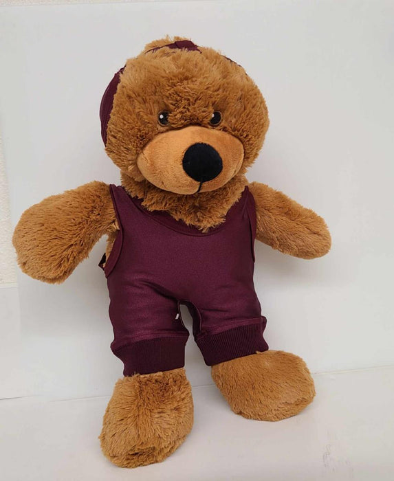 Takedown Ted Bear With Singlet-Headgear