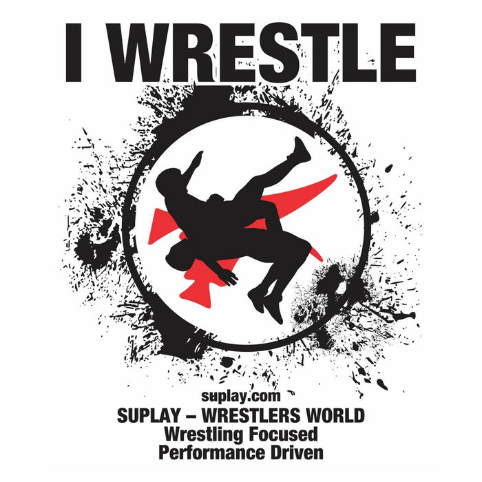 I Wrestling White Tee - Suplay.com