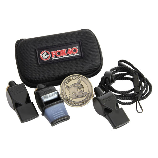 Fox Whistle Kit -3 Whistles,case,lanyard - Suplay.com