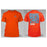 Flips Attitude Tee Neon Orange