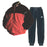 YOUTH DION Warmup Red Jkt/Blk Pants 2XS