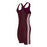 Adidas 3 Stripe Maroon-White Singlet - Suplay.com