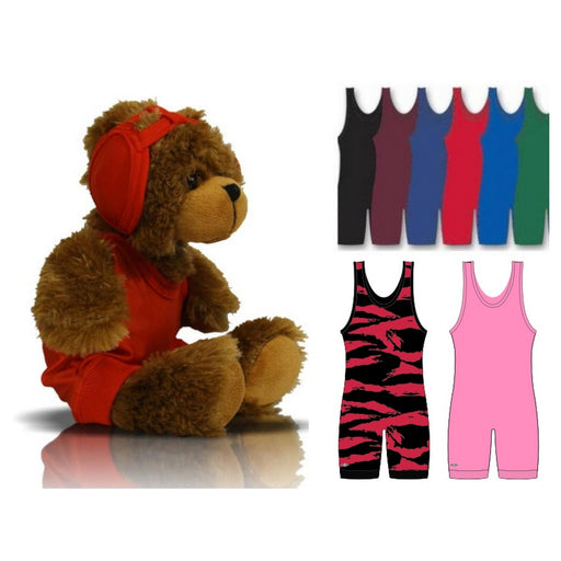 Takedown Ted Bear with Singlet-Headgear