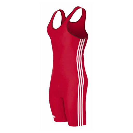 Adidas 3 Stripe Red-White Singlet