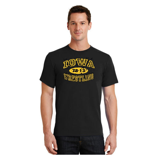 Iowa Black Tee