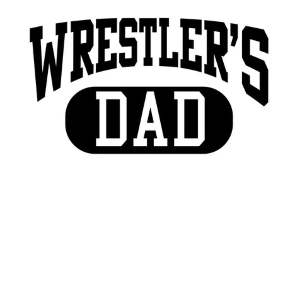 Wrestlers Dad White Tee - Suplay.com