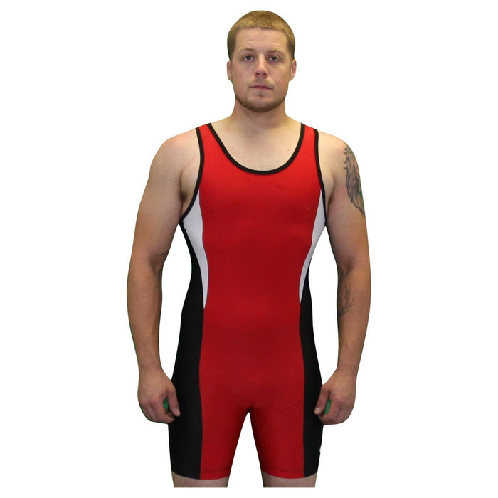 Asics Legit Red-Black Singlet 2XS only