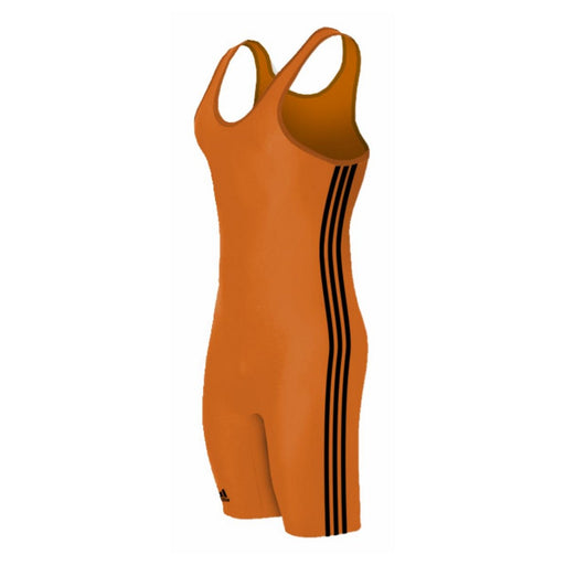 Adidas 3 Stripe Orange-Black Singlet